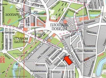 Схема проезда